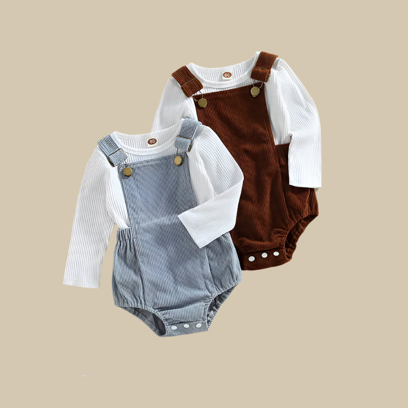 Autumn Overalls Set