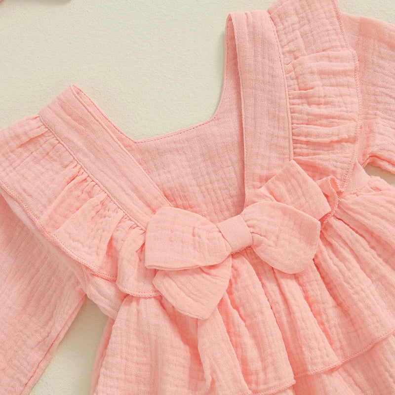 Reda Ruffles Romper & Headband