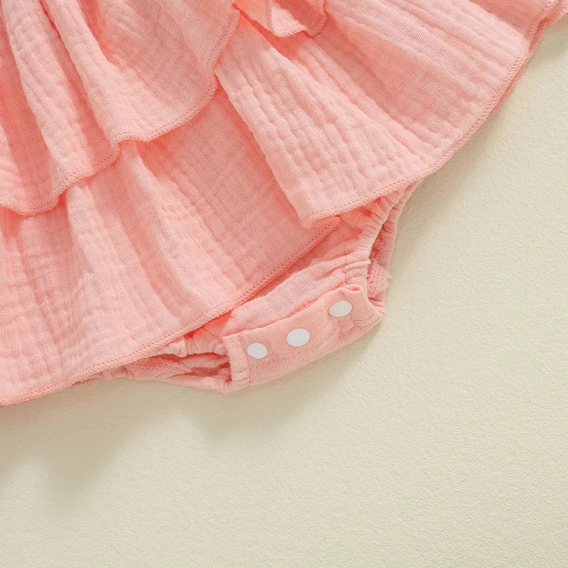 Reda Ruffles Romper & Headband