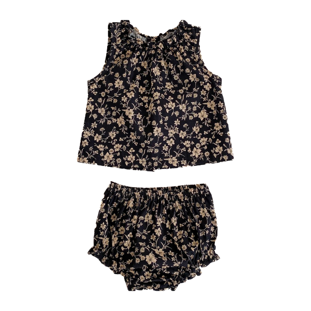 Dark Floral Set