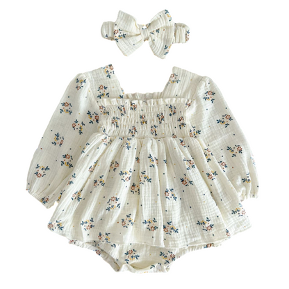 Flora Dress & Headband Set