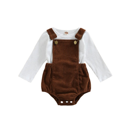 Autumn Overalls Set