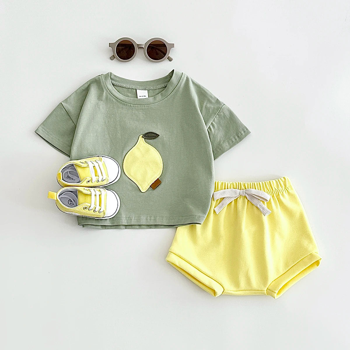 Summer Fruit Tee & Shorts Set