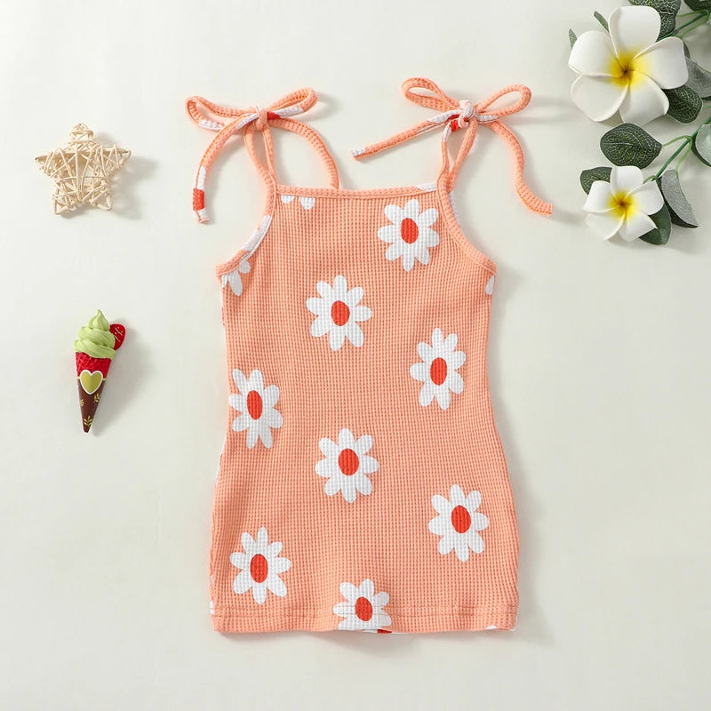 Daisy Spaghetti Strap Dress