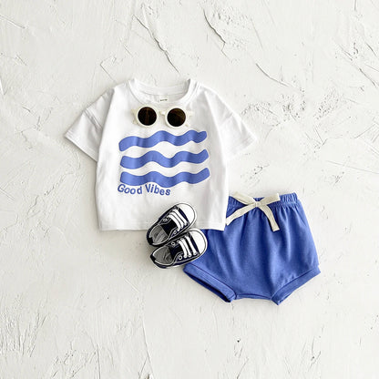 Summer Vibes Tee & Shorts Set