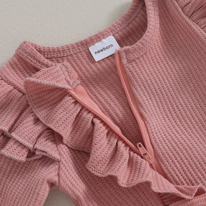 Becca Waffle Bodysuit & Headband