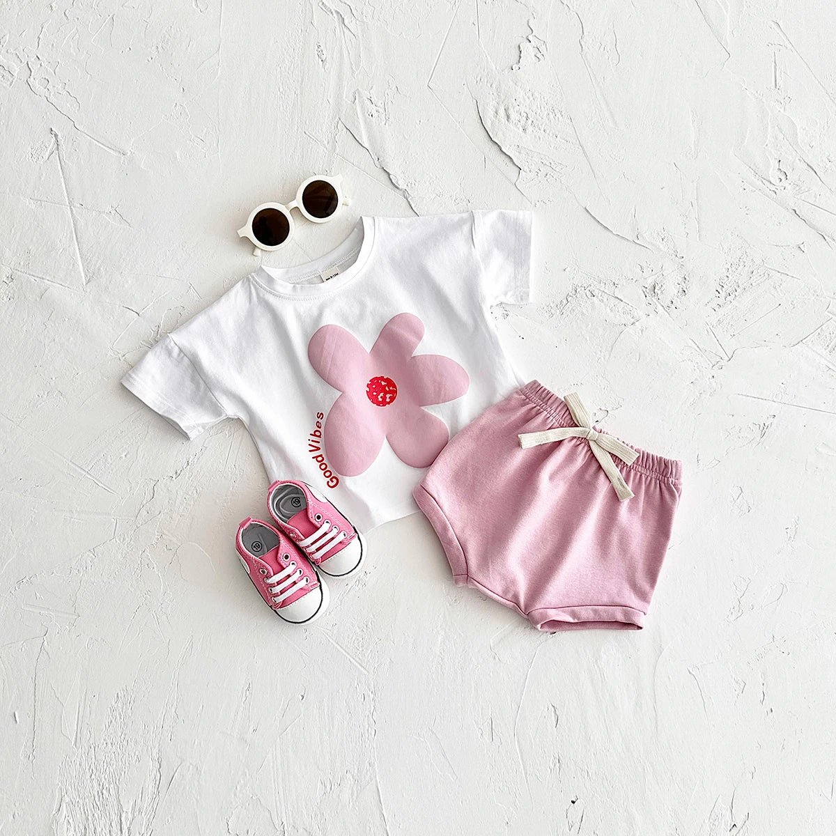 Summer Vibes Tee & Shorts Set