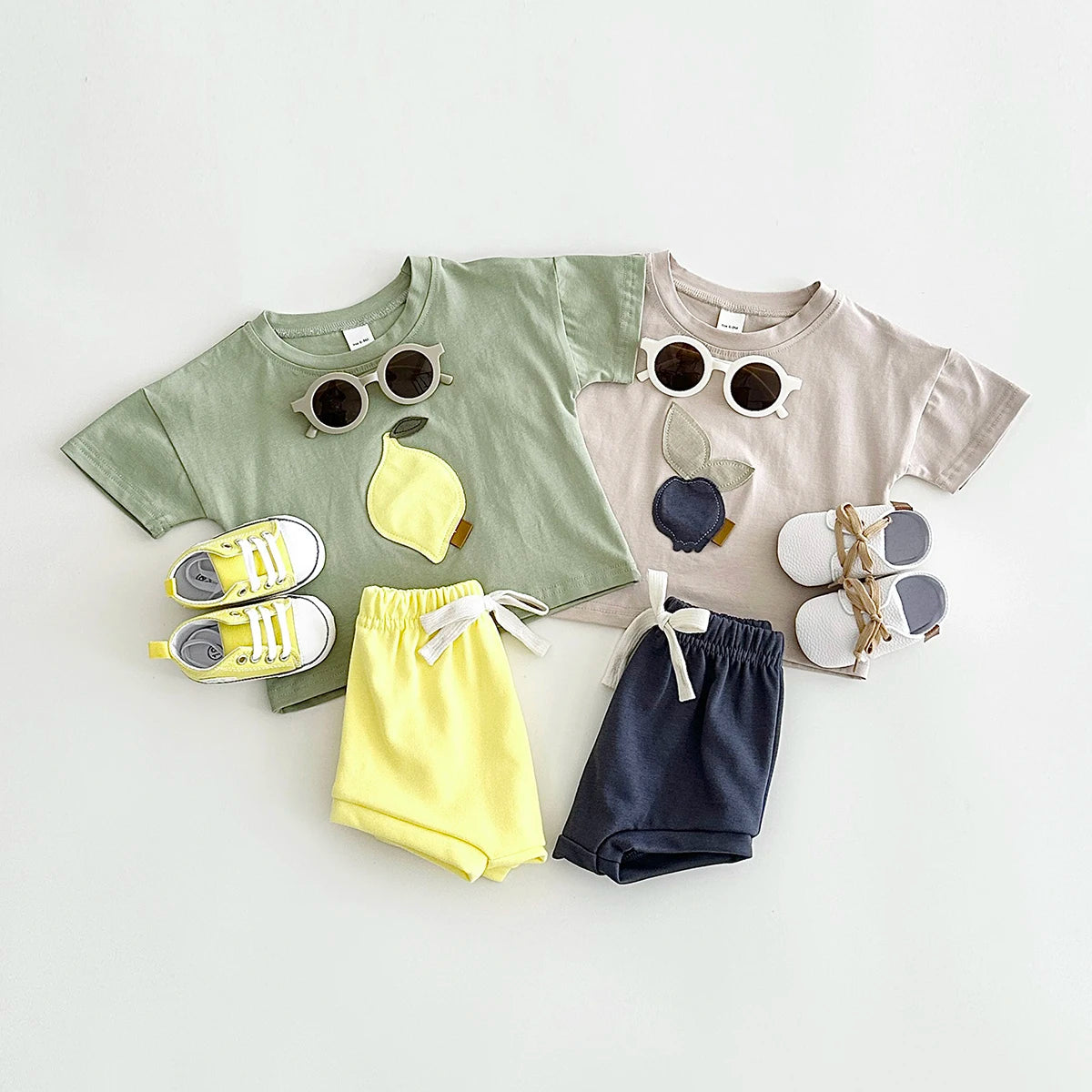 Summer Fruit Tee & Shorts Set