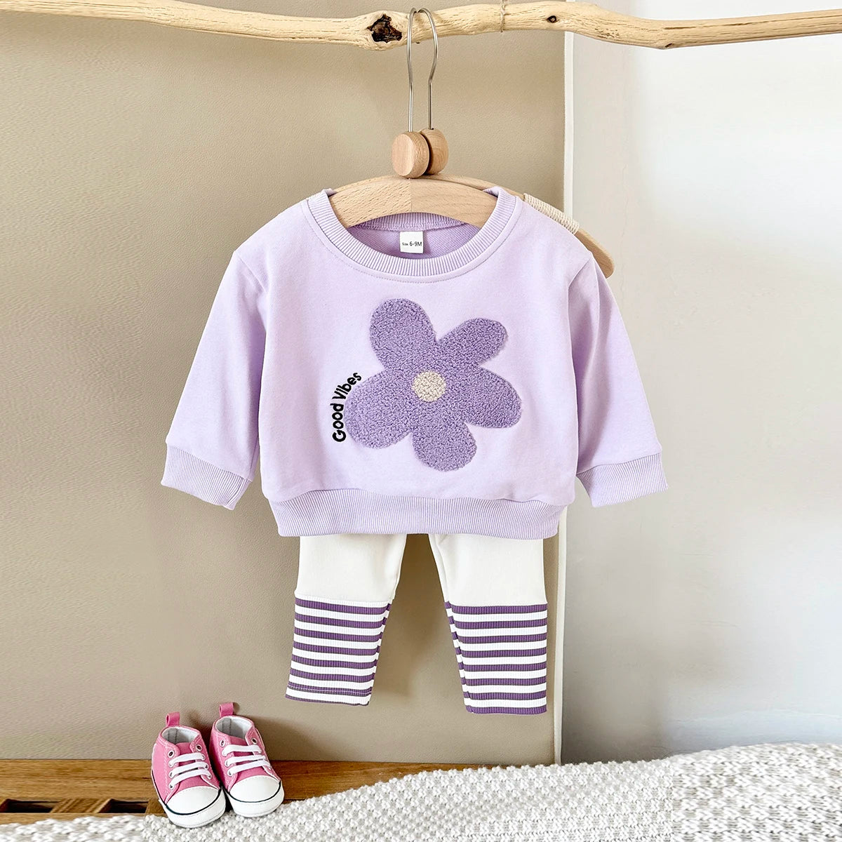 Good Vibes Sweatshirt & Tights
