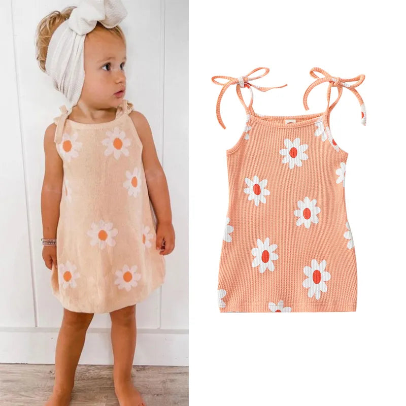 Daisy Spaghetti Strap Dress