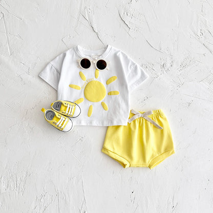 Summer Vibes Tee & Shorts Set