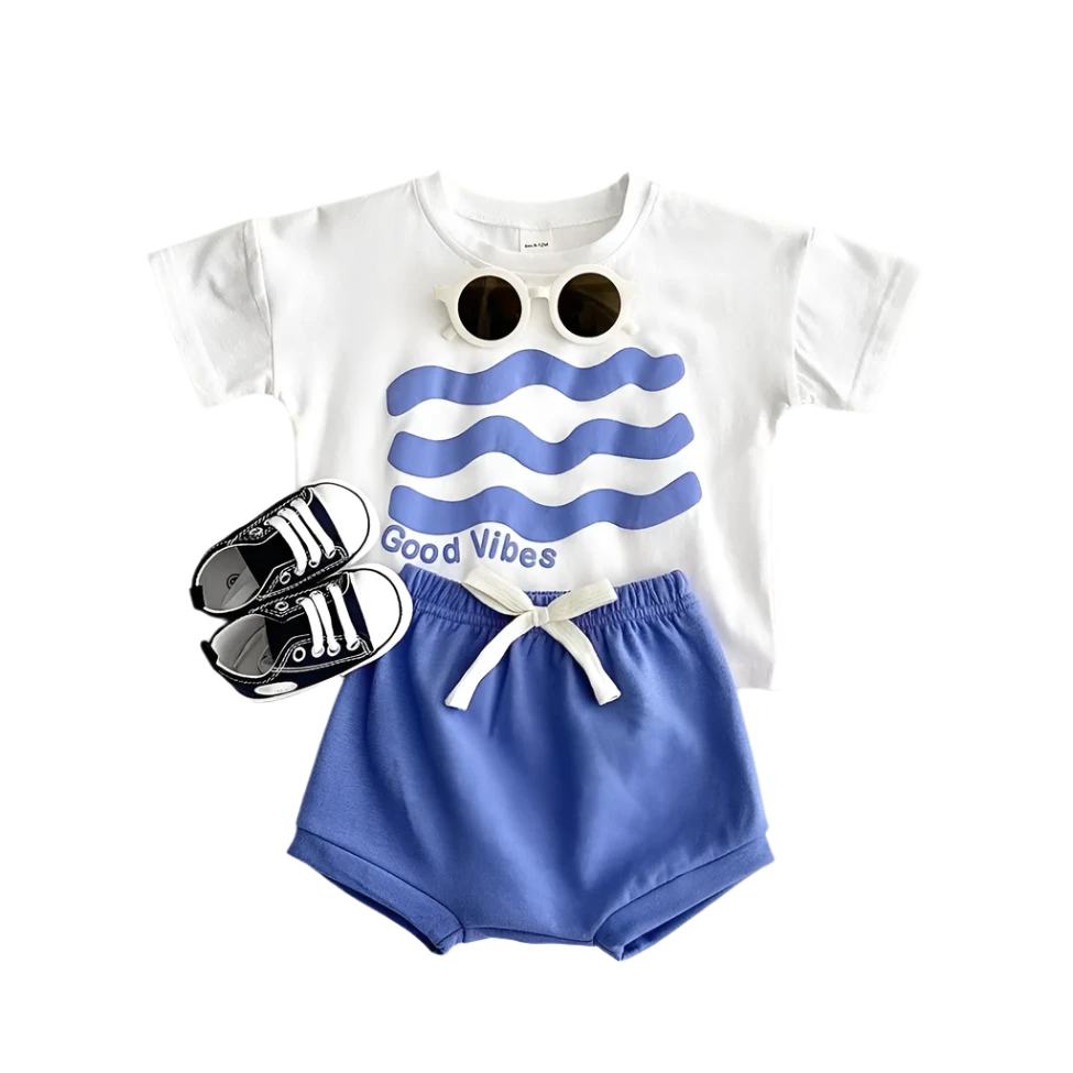 Summer Vibes Tee & Shorts Set