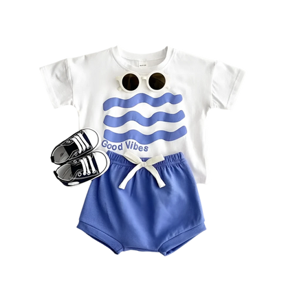 Summer Vibes Tee & Shorts Set