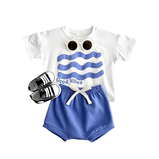 Summer Vibes Tee & Shorts Set