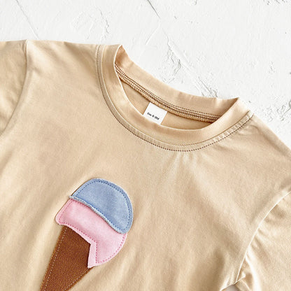 Ice-cream Tee & Shorts Set