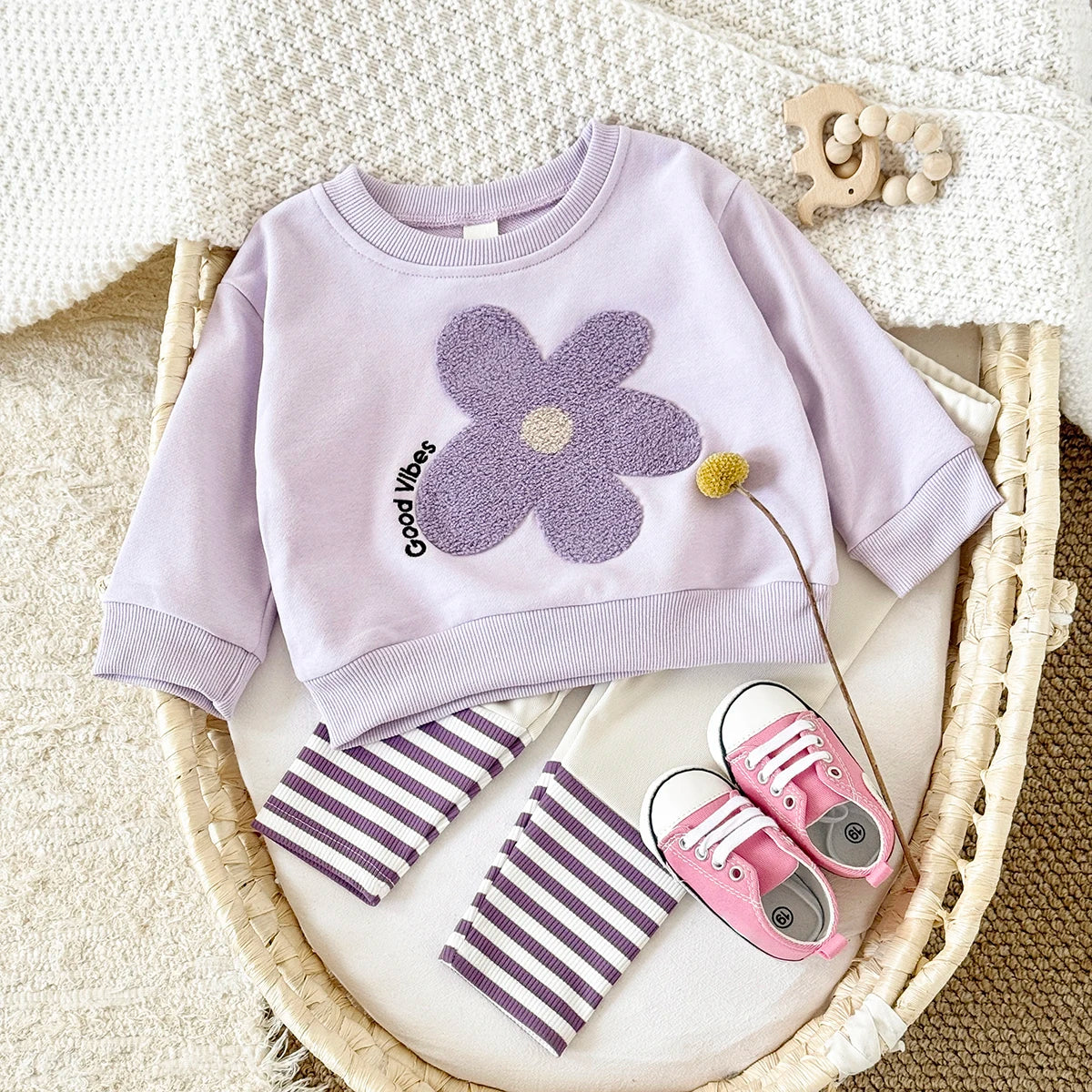 Good Vibes Sweatshirt & Tights