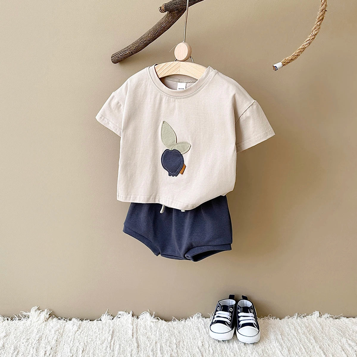 Summer Fruit Tee & Shorts Set