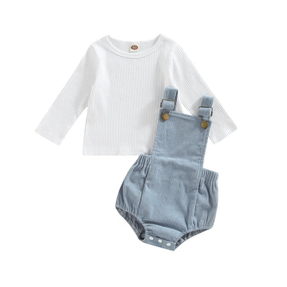 Autumn Overalls Set