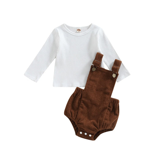 Autumn Overalls Set