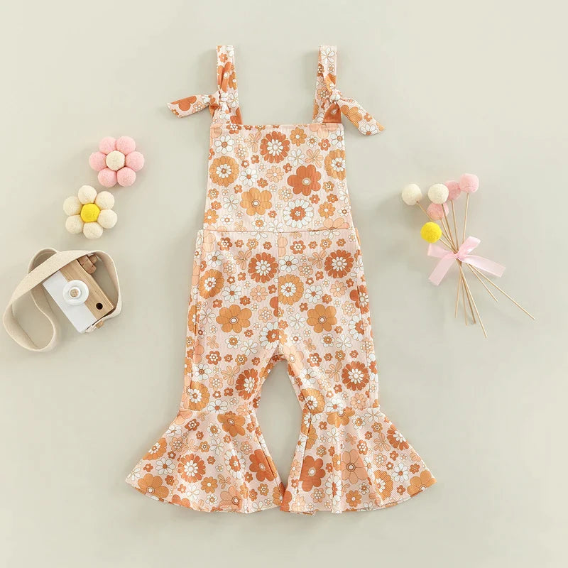 Poppy Petal Jumpsuit - White