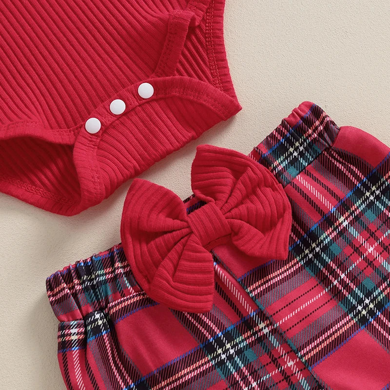 Plaid Christmas 3 Piece Set