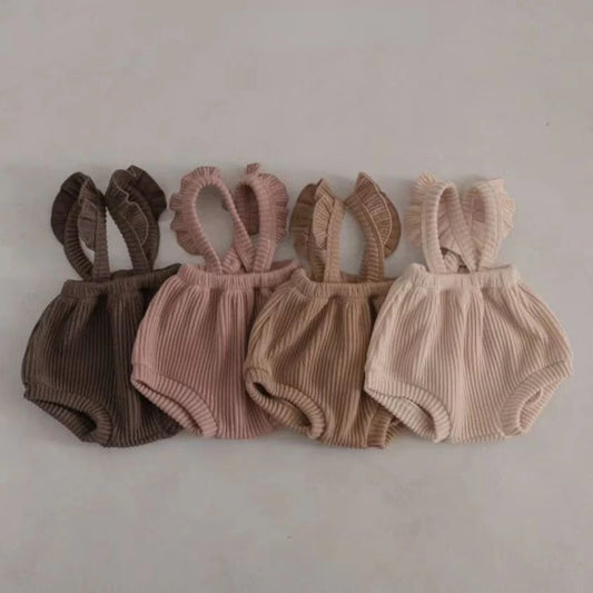 Neutral Frill Baby Bloomers