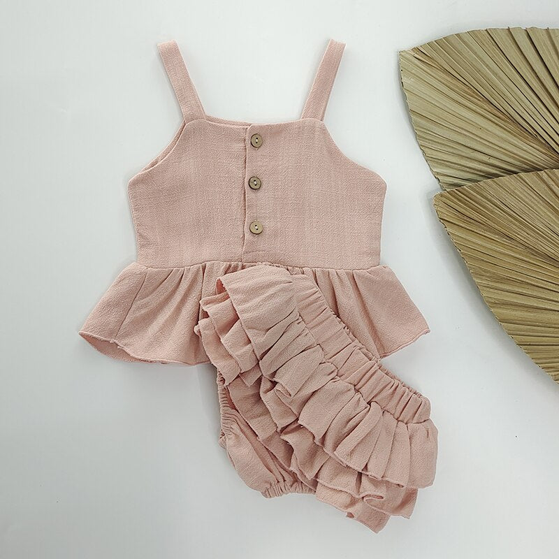 Ruffle Top & Bloomer Set