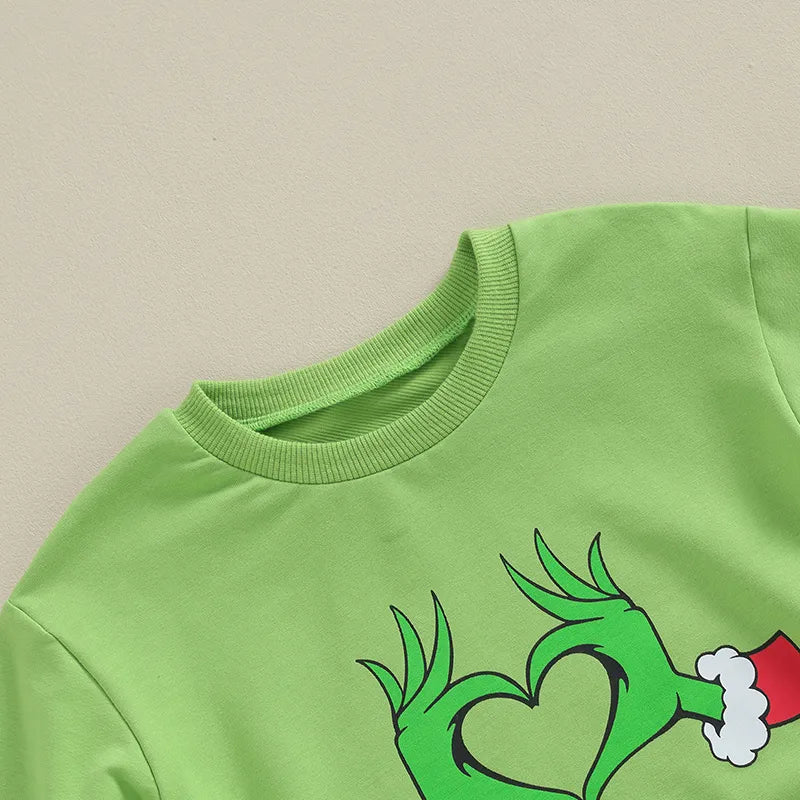 Grinch Love Romper