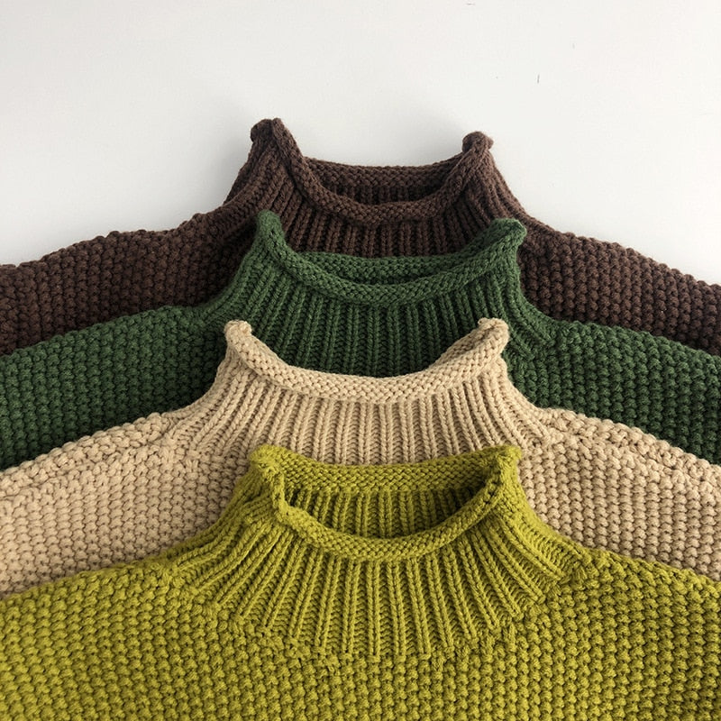 Chunky Turtleneck Sweater