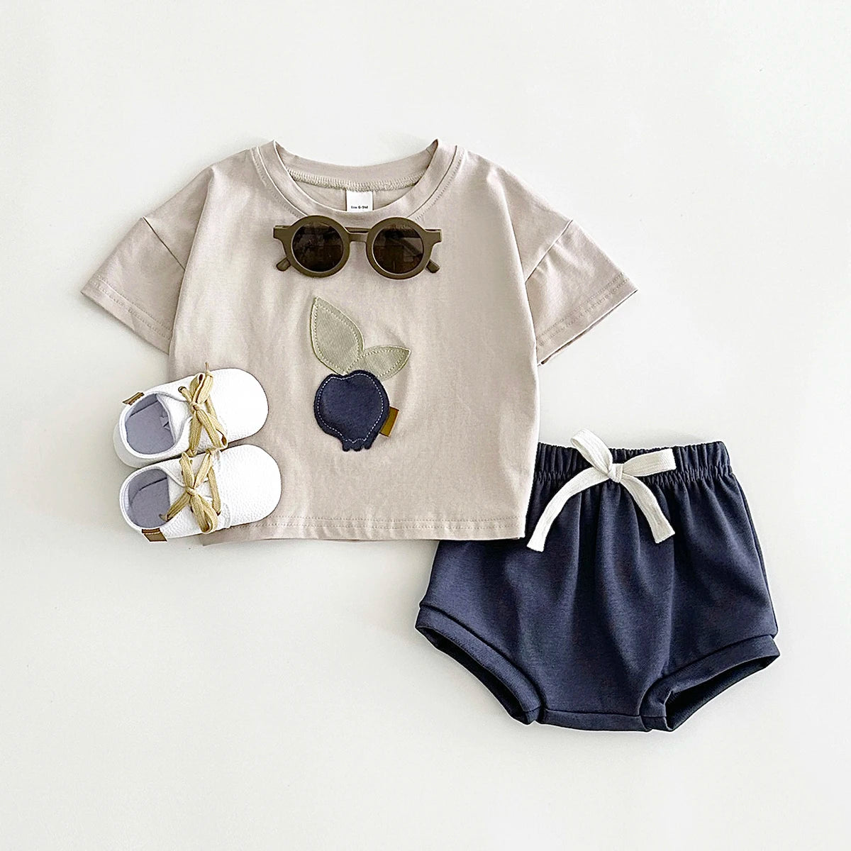 Summer Fruit Tee & Shorts Set