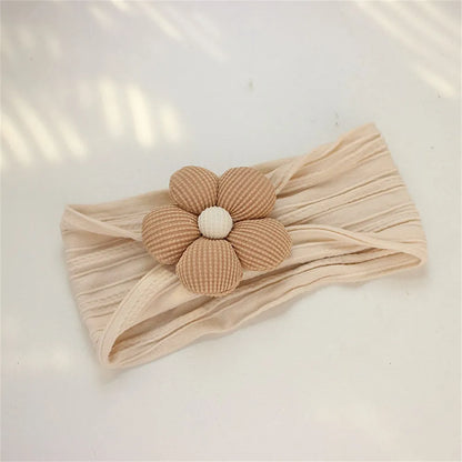 Corduroy Flower Headbands