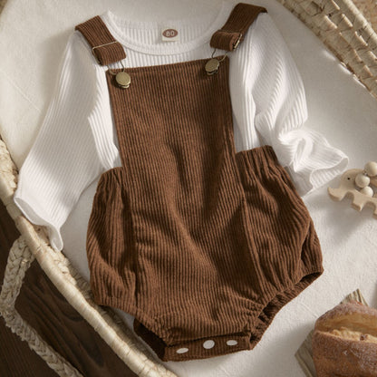 Autumn Overalls Set