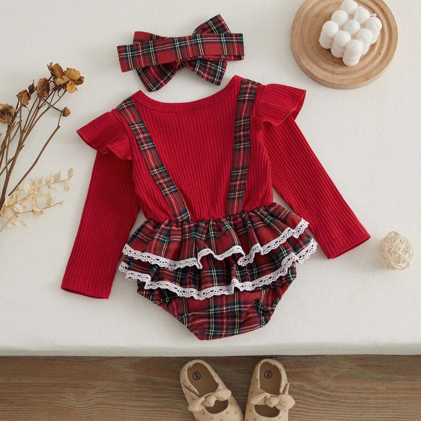 Christmas Plaid 3 Piece Set