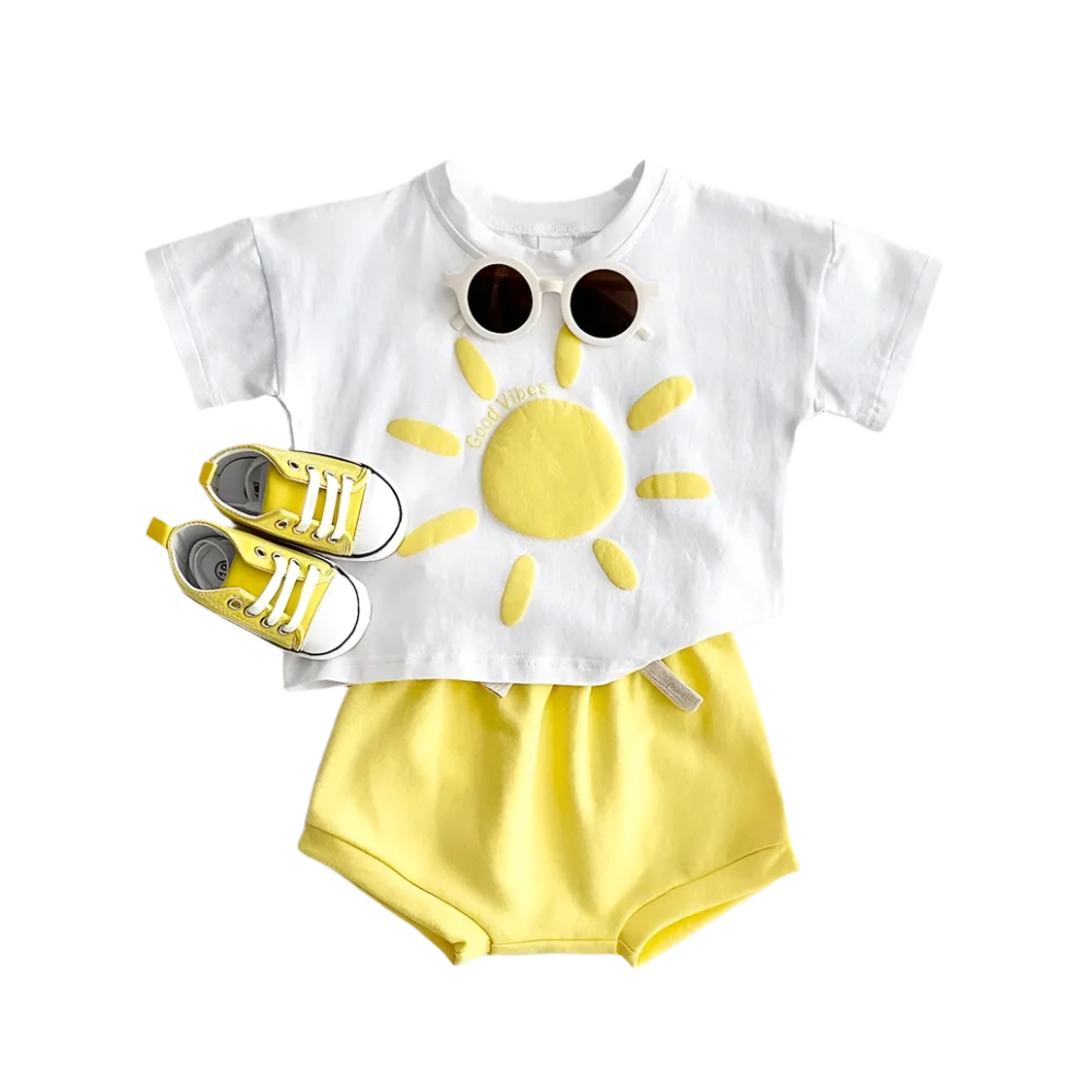 Summer Vibes Tee & Shorts Set