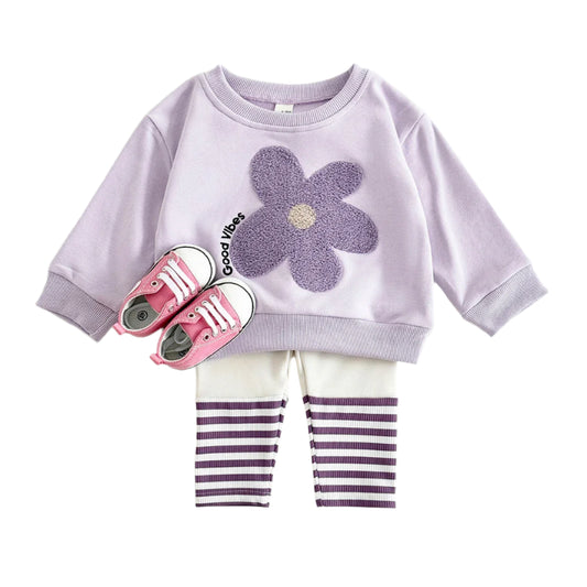 Good Vibes Sweatshirt & Tights