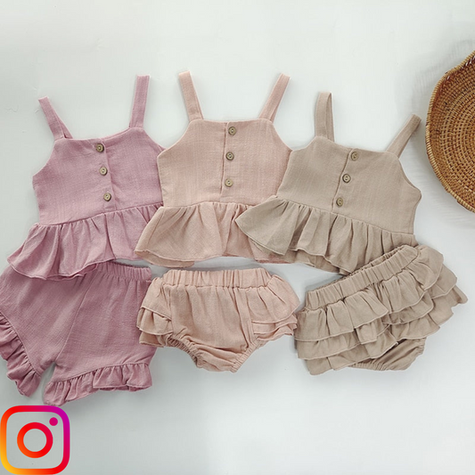 Ruffle Top & Bloomer Set