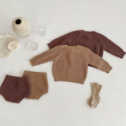 Autumn Cardi & Bloomers Set