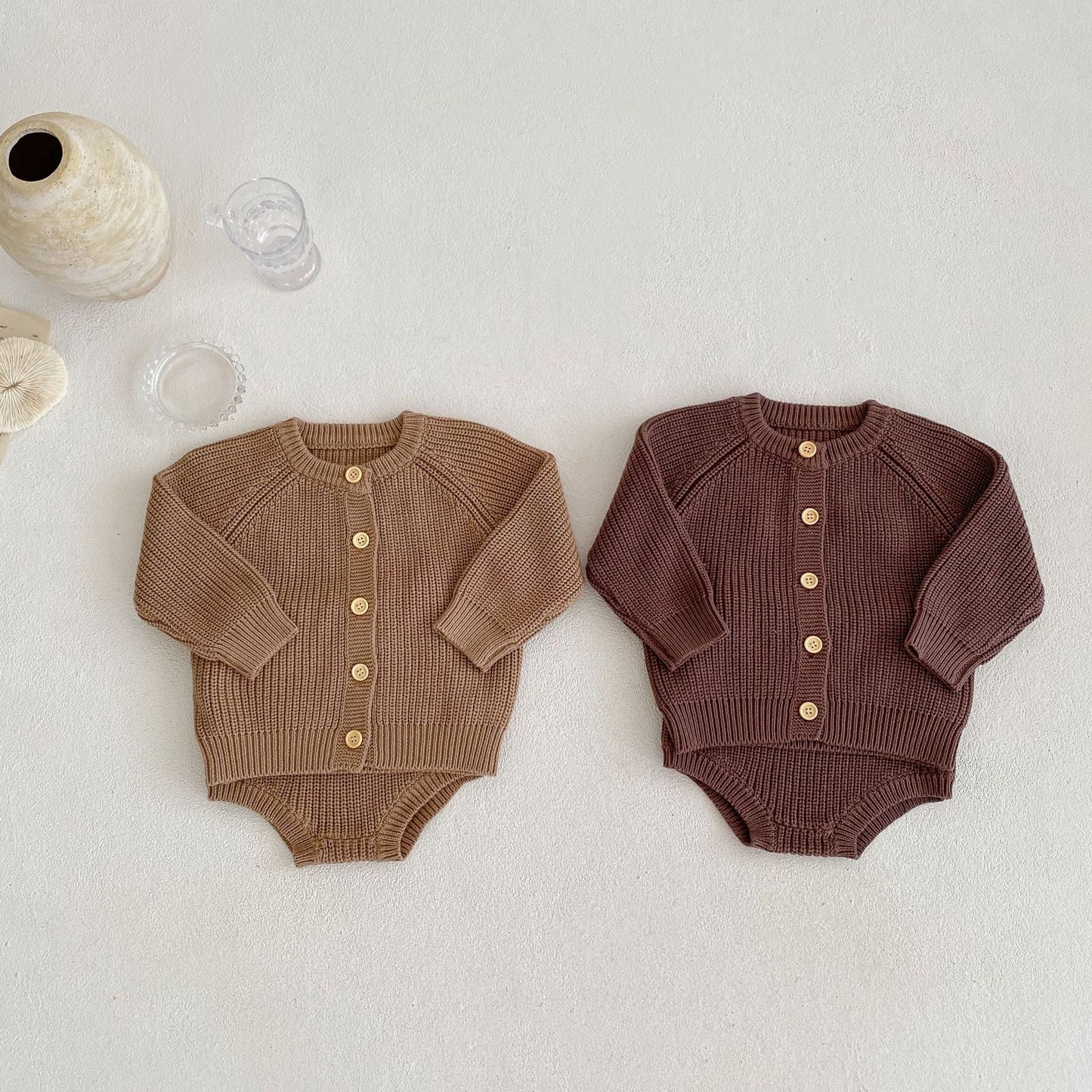 Autumn Cardi & Bloomers Set