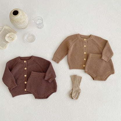 Autumn Cardi & Bloomers Set