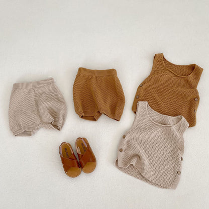 Light Knit & Short Set