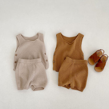 Light Knit & Short Set