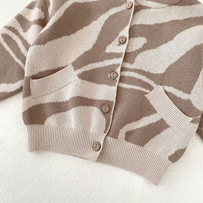 Tiger Blot Cardigan