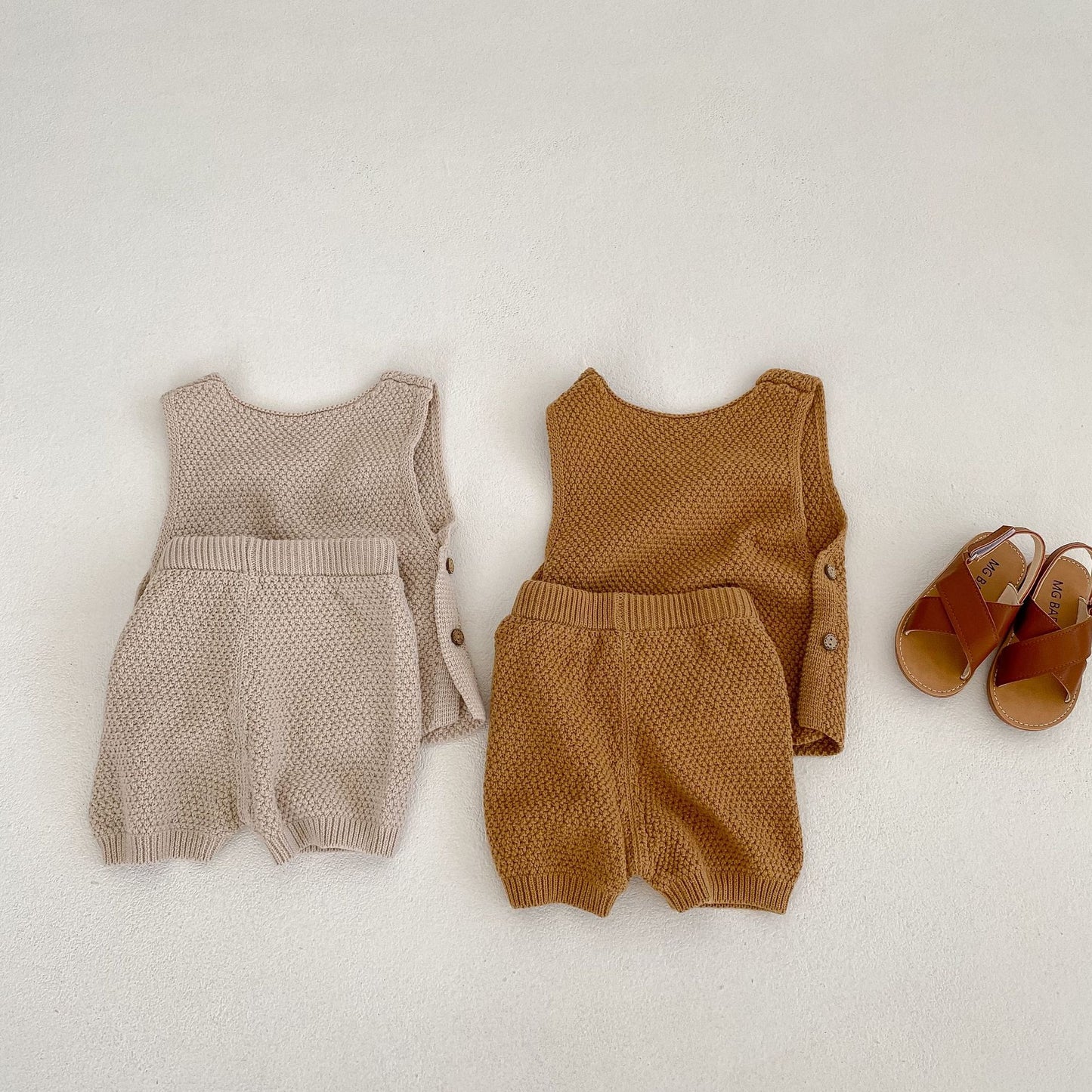 Light Knit & Short Set