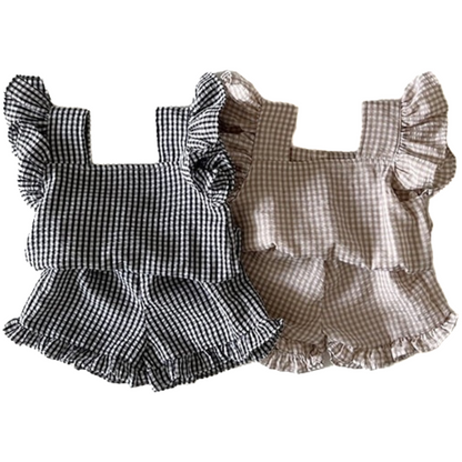 Ruffle Tee Set